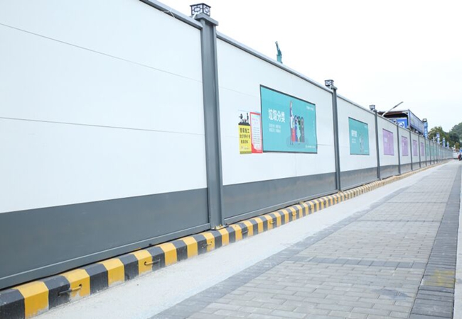 深圳地鐵16號(hào)線龍城公園站施工圍擋項(xiàng)目